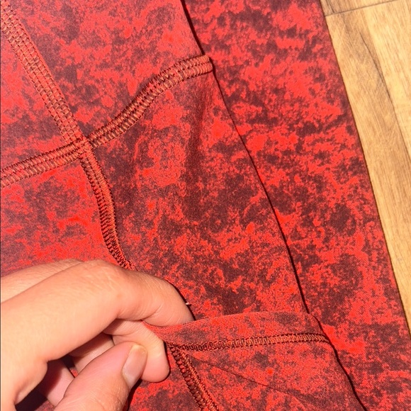 Lululemon Invigorate Red High-Rise Tight 28" - 8 - Picture 7 of 13